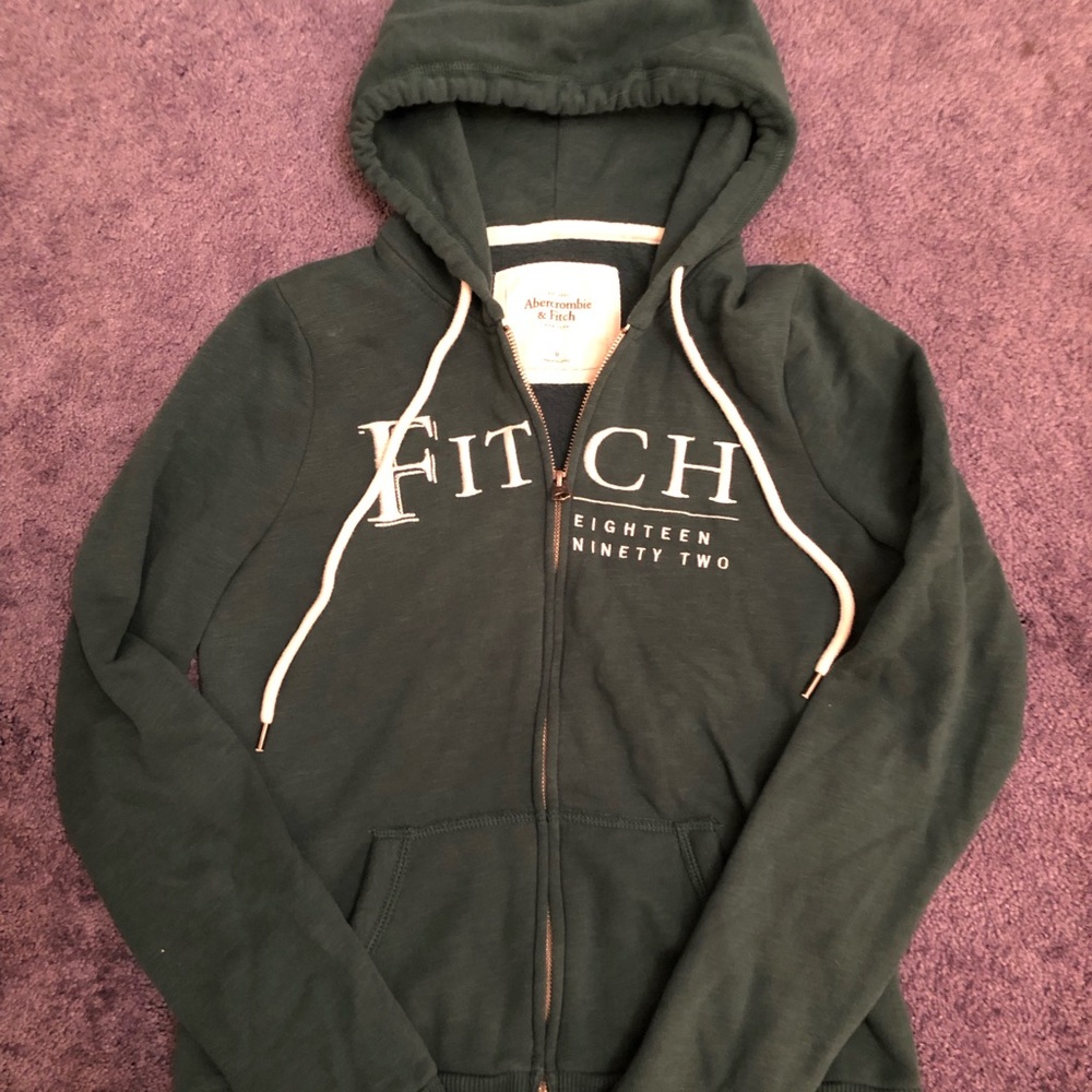 Zip front hoodie